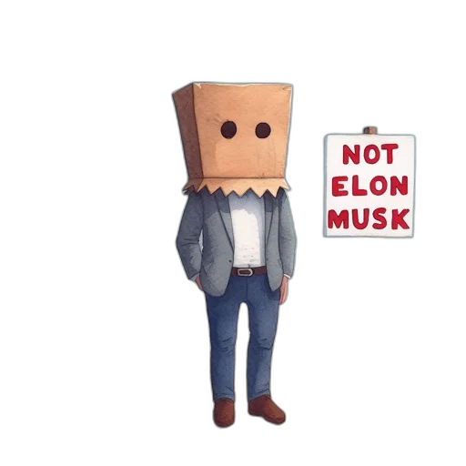 robot, mask, jacket, hat, pixel art, concept art, 3d render, cartoon transparent PNG cut-out