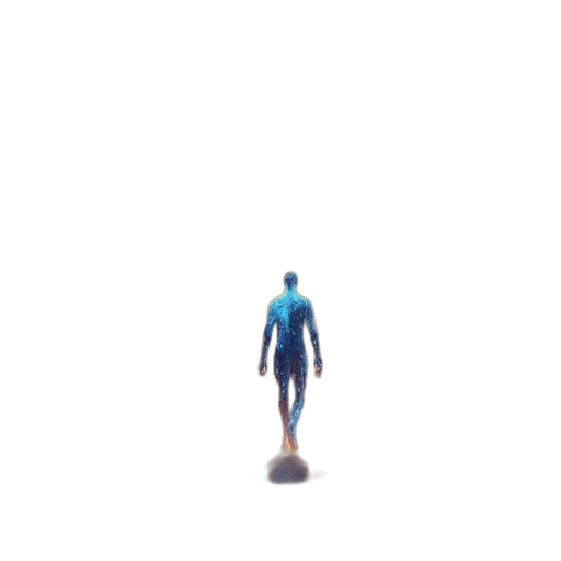 robot, creature, animal, bottle, 3d render, concept art, pixel art, vaporwave transparent PNG cut-out