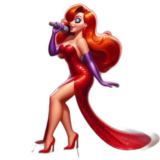 dress, concept art, cartoon, fantasy art, 3d render, confident, female, character transparent PNG cut-out