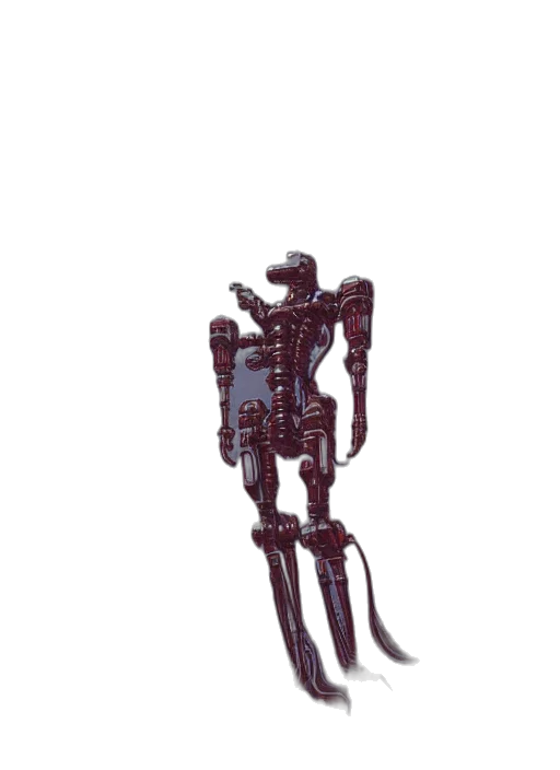 robot, staff, weapon, animal transparent PNG cut-out