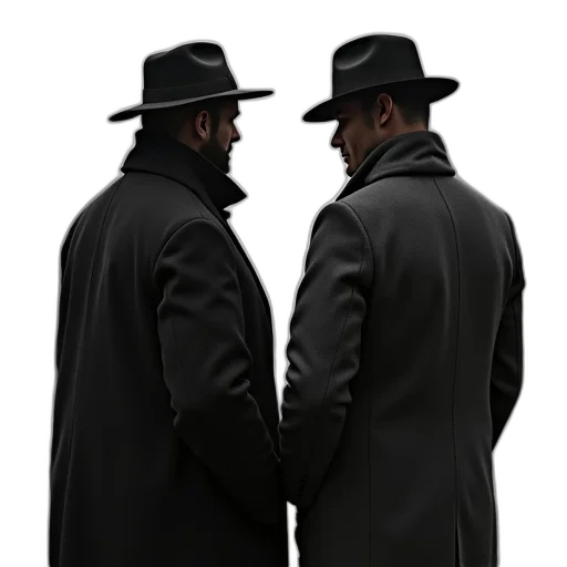 hat, jacket, staff, concept art transparent PNG cut-out
