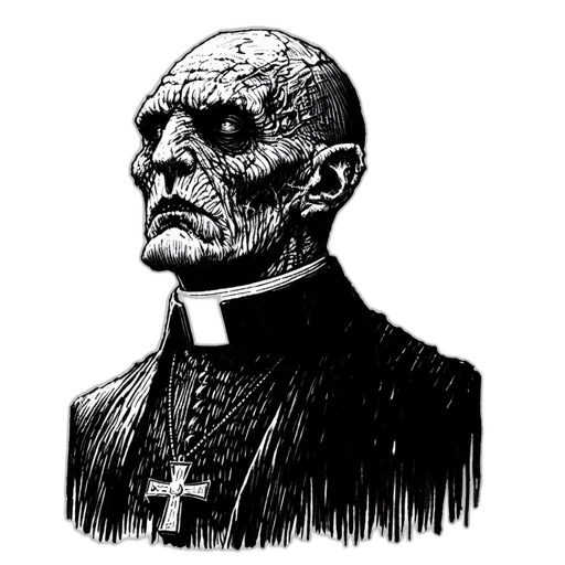 face, staff, comic book art, concept art, pixel art, photorealistic, bald, male transparent PNG cut-out