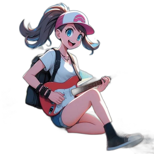 hat, weapon, staff, dress, concept art, cartoon, anime, pixel art transparent PNG cut-out