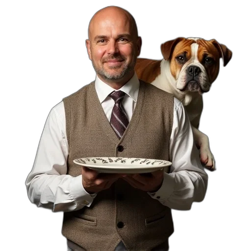 staff, food, animal, man transparent PNG cut-out