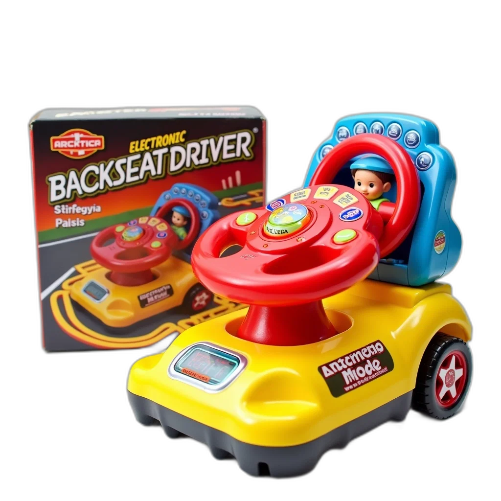 car, child, toy, racing, game, red, steering, wheel transparent PNG cut-out