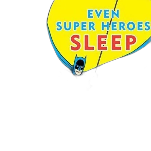 comic book art, even, super, heroes, sleep, book, cover, featuring transparent PNG cut-out