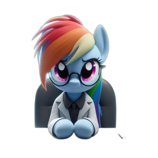 staff, concept art, 3d render, cartoon, rainbow, dash, little, pony transparent PNG cut-out