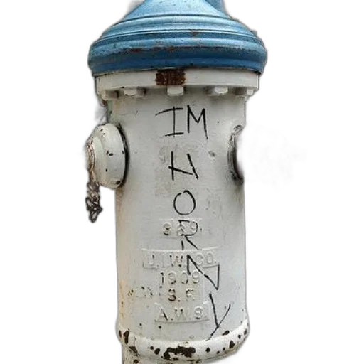 bottle, robot, weapon, staff, fire, hydrant, graffiti, reading transparent PNG cut-out