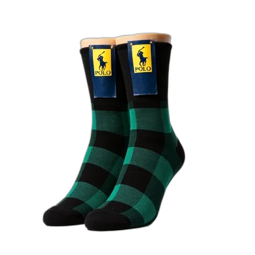 shoes, pair, black, green, plaid, socks, blue, yellow transparent PNG cut-out