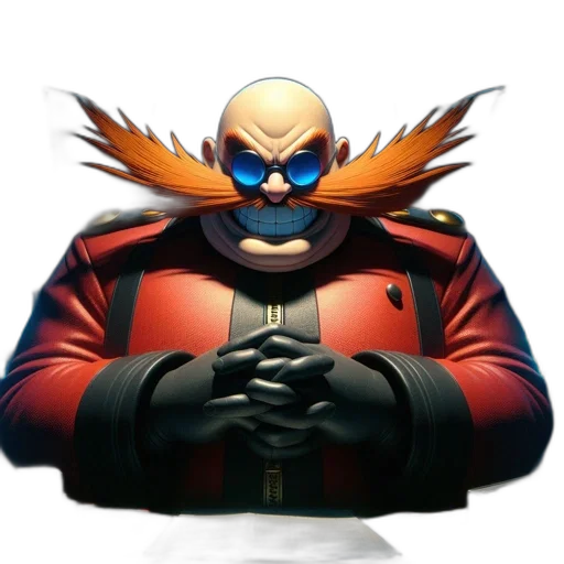 mask, jacket, staff, face, concept art, 3d render, comic book art, cartoon transparent PNG cut-out