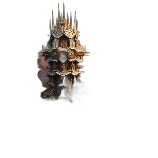 crown, jewelry, dragon, hair, 3d render, concept art, photorealistic, fantasy art transparent PNG cut-out