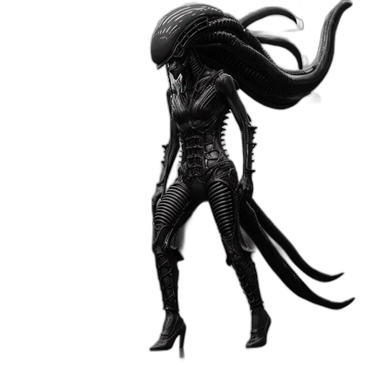 creature, hair, animal, mask, concept art, 3d render, fantasy art, comic book art transparent PNG cut-out