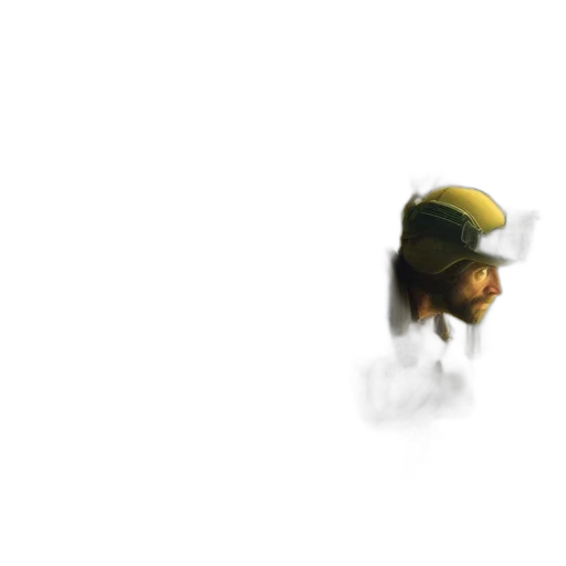 hat, face, hair, creature, pixel art, concept art, 3d render, photorealistic transparent PNG cut-out