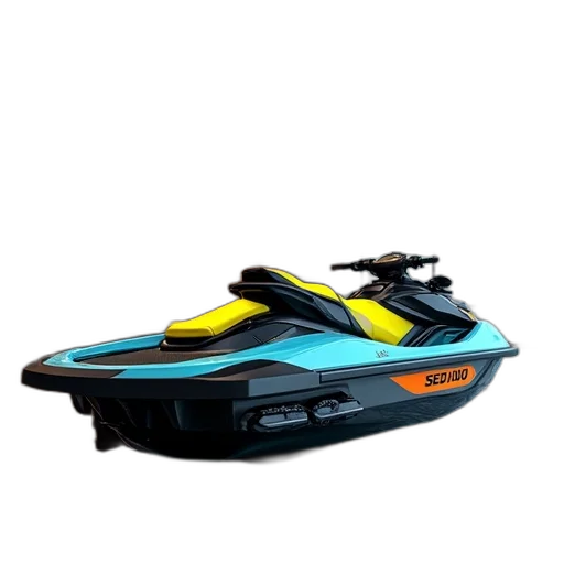 3d render, concept art, new, sea, doo, gts, iaa, show transparent PNG cut-out