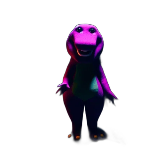 creature, animal, dragon, staff, 3d render, concept art, vaporwave, pixel art transparent PNG cut-out