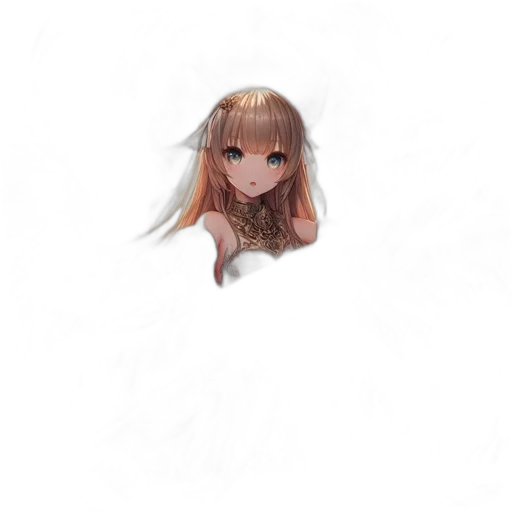 hair, creature, dragon, animal, 3d render, anime, photorealistic, fantasy art transparent PNG cut-out