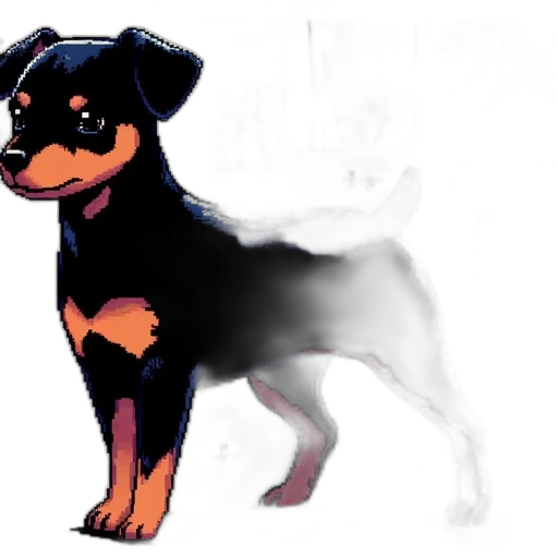 animal, creature, staff, concept art, photorealistic, watercolor, 3d render, dark transparent PNG cut-out