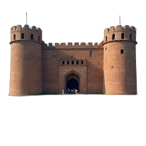 building, crown, sword, dragon, 3d render, photorealistic, concept art, large transparent PNG cut-out