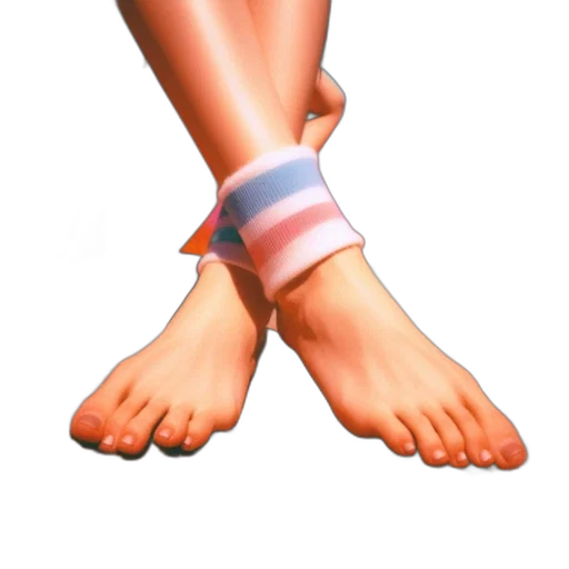 shoes, jewelry, staff, 3d render, photorealistic, concept art, vaporwave, person transparent PNG cut-out