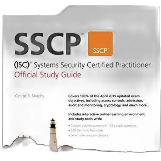 book, cover, titled, sscp, systems, security, certified, practitioner transparent PNG cut-out