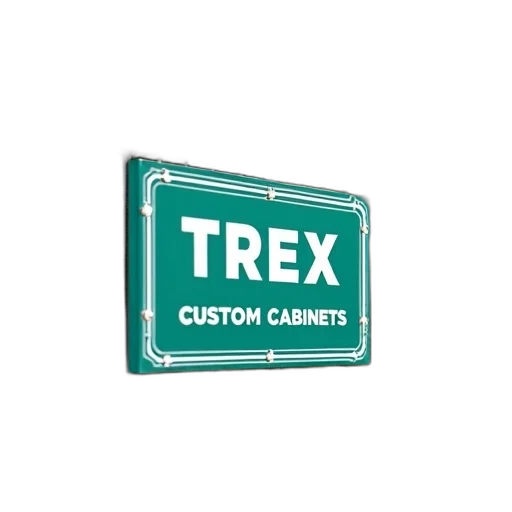 3d render, close-up, view, metal, fence, sign, attached, has transparent PNG cut-out