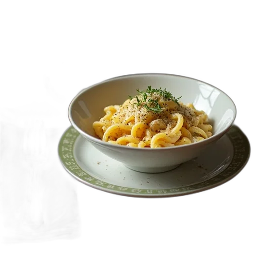 food, 3d render, photorealistic, wooden, dining, table, bowl, pasta transparent PNG cut-out