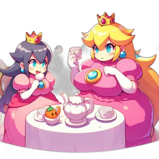 crown, food, pixel art, concept art, vaporwave, watercolor, pastel, monochrome transparent PNG cut-out