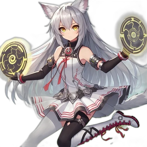staff, weapon, anime, fantasy art, concept art, pixel art, monochrome, animated transparent PNG cut-out