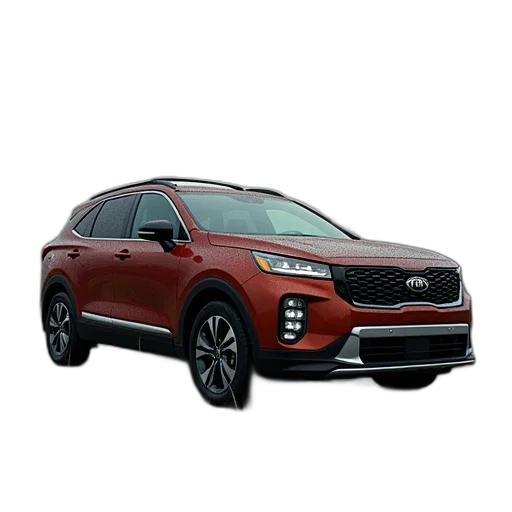 car, wrecked, kia, suv transparent PNG cut-out