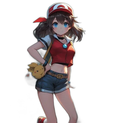 staff, weapon, hat, dress, concept art, anime, 3d render, pixel art transparent PNG cut-out