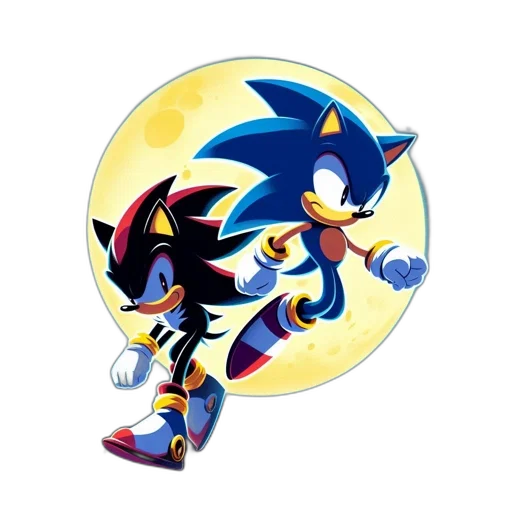 staff, animal, concept art, pixel art, comic book art, cartoon, blue, sonic transparent PNG cut-out