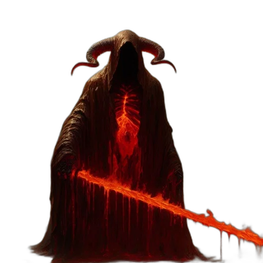 staff, creature, dragon, concept art, fantasy art, pixel art, fire, red transparent PNG cut-out