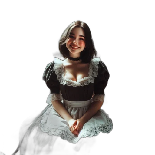 dress, face, robot, mask, oil painting, photorealistic, fantasy art, concept art transparent PNG cut-out