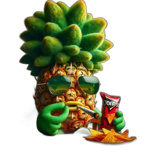 crown, food, mask, creature, concept art, photorealistic, 3d render, fantasy art transparent PNG cut-out