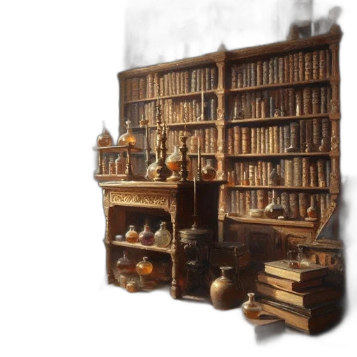 furniture, staff, fantasy art, concept art, 3d render, photorealistic, fire, fog transparent PNG cut-out