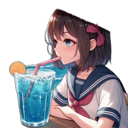 food, creature, staff, robot, anime, vaporwave, pixel art, photorealistic transparent PNG cut-out