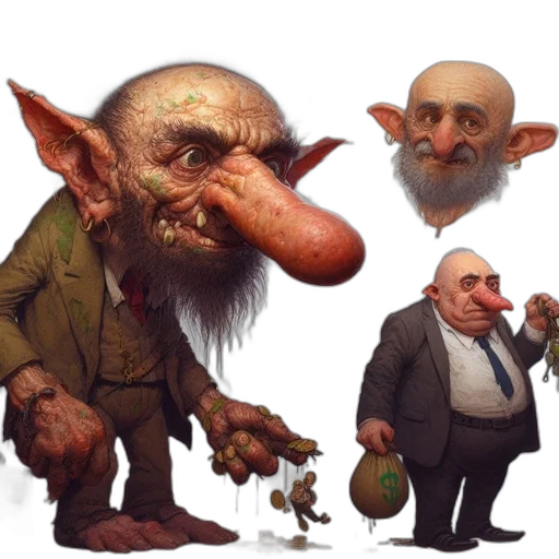 staff, creature, face, concept art, fantasy art, 3d render, photorealistic, three transparent PNG cut-out