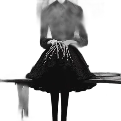 dress, crown, hair, staff, photorealistic, concept art, fantasy art, pencil sketch transparent PNG cut-out
