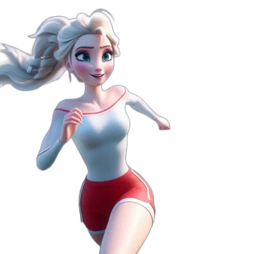 dress, 3d render, concept art, cartoon, fantasy art, underwater, snow, pastel transparent PNG cut-out