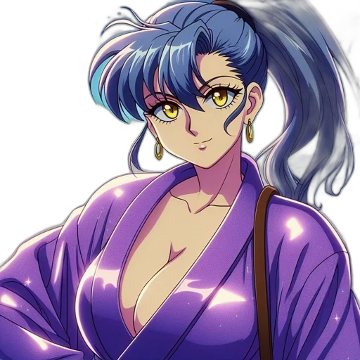 staff, jewelry, anime, vaporwave, pixel art, concept art, neon lights, blue transparent PNG cut-out