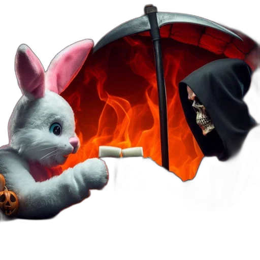 umbrella, mask, dragon, weapon, concept art, fantasy art, 3d render, photorealistic transparent PNG cut-out