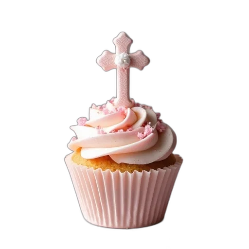 food, crown, staff, weapon, 3d render, photorealistic, cupcake, cross transparent PNG cut-out