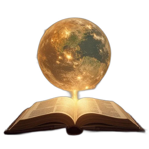 staff, weapon, sword, 3d render, outer space, golden, book, enoch transparent PNG cut-out