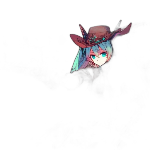 hat, weapon, dragon, staff, anime, pixel art, concept art, fantasy art transparent PNG cut-out