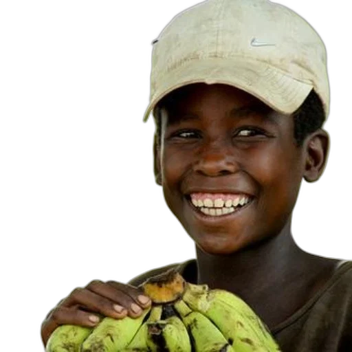 animal, hat, face, food, photorealistic, young, boy, wearing transparent PNG cut-out