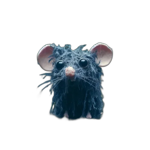 animal, mask, creature, hair, 3d render, concept art, photorealistic, animated transparent PNG cut-out