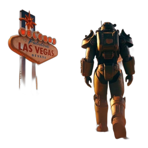 robot, weapon, concept art, 3d render, cyberpunk, golden, post-apocalyptic, setting transparent PNG cut-out