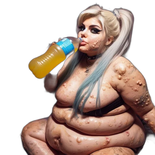 food, bottle, robot, dress, concept art, 3d render, photorealistic, cyberpunk transparent PNG cut-out