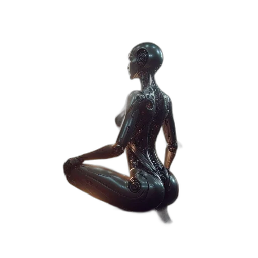 jewelry, staff, furniture, creature, 3d render, concept art, photorealistic, outer space transparent PNG cut-out