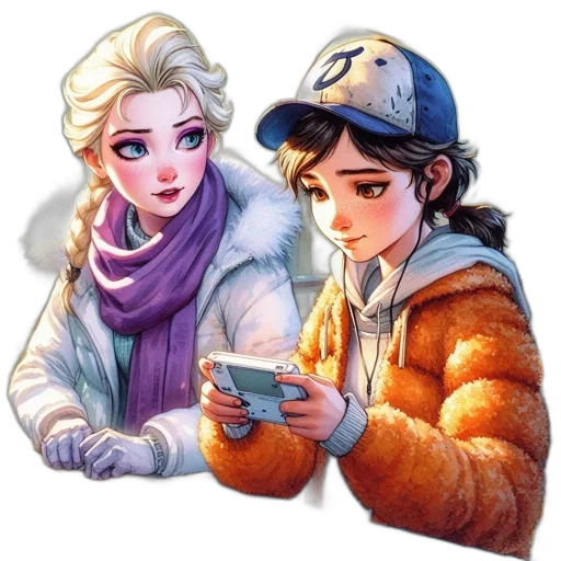 weapon, jewelry, pixel art, concept art, fantasy art, vaporwave, snow, fire transparent PNG cut-out